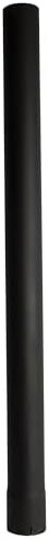 Universal Exhaust Stack End Pipe Straight-Black 3-1/2" x 48" for Tractor Models in Saudi Arabia