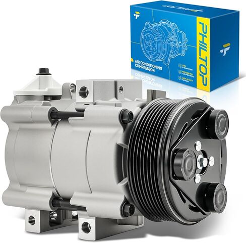 PHILTOP 98495 NEW Air Conditioner AC Compressor with Clutch Compatible with Chevy Trax 2015-2022,Sonic 2013-2018 1.4T,Sonic 2019-2020,Buick Encore 2013-2022,Encore GX 2020-2021 in Kuwait