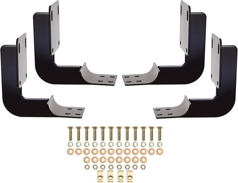 طقم حامل Westin 22-1035 Premier Oval Nerf Bar يناسب زوج 1999-2016 F250 F350 F450 F550HD باللون الأسود in Kuwait