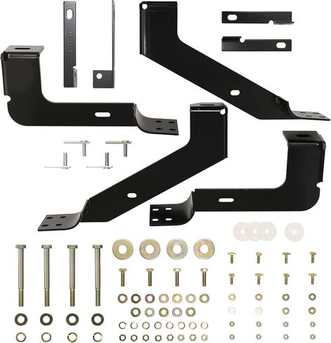 Westin 22-1015 Premier Oval Nerf Bar Mount Kit يناسب 2002-2008 Ram Quad Cab 1500 2003-2009 Ram 2500 3500 2008-2009 Ram 4500 5500 زوج أسود in Kuwait
