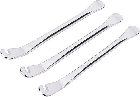 RiToEasysports Tire Lever Set, Heavy Duty Metal Tool for Changing Tires on Cars Trucks Motorcycles, Durable Bar Kit for DIY Mechanics and Off-Road Vehicle Owners in Kuwait