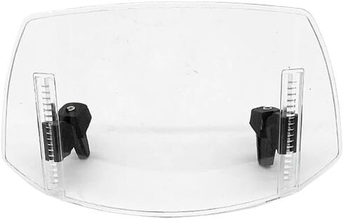 Motorcycle Windshield Extension Adjustable Spoiler Deflector Compatible with QJMOTO SRT750 SRT800 SRT800X 800SRT SRT 800X 800(Transparent) in Kuwait