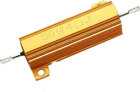 50W 100W Aluminum Power Metal Shell Case Wirewound Resistor 0.01R ~ 100K 1 4 5 6 8 10 20 200 500 1K ohm Resistance RX24 DSSRQI(50W-300R) in Kuwait