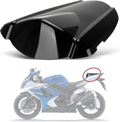 PSLER Rear Seat Fairing Cover Cowl for GSXR1000 K7 2007-2008, Black in Kuwait