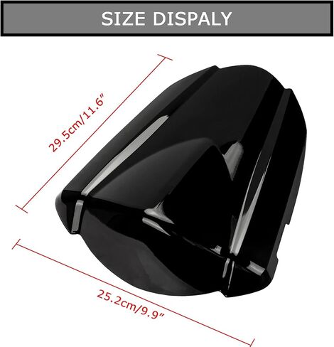 PSLER Rear Seat Fairing Cover Cowl for GSXR1000 K7 2007-2008, Black in Kuwait