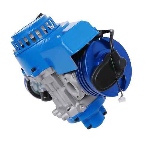 49cc 2 Stroke Engine Motor, Racing Complete Engine Motor, Single Cylinder Air-Cooled Big Bore Motor, Mini Engine for 47cc 49cc 50cc Mini Dirt Bike Pocket Quad ATV Scooters in Kuwait