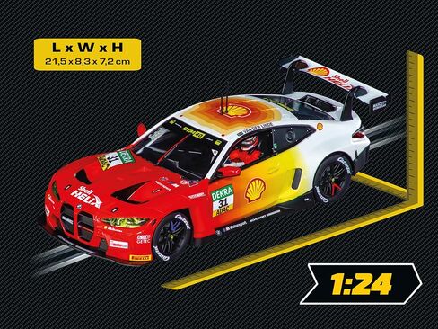 Carrera 23993 BMW M4 GT3 Schubert Motorsport، رقم 31 بوصة DTM 2024 1:24 مقياس رقمي 124 فتحة سيارة in Kuwait