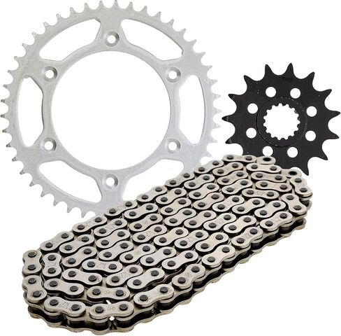 NICHE Drive Sprocket Chain Combo for KTM 450 400 530 EXC 525 MXC Front 15 Rear 45 Tooth 520NZ Standard 118 Link in Kuwait