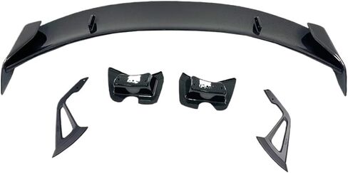 Wet Carbon Fiber AD Style Rear Trunk Wing Compatible for Supra GR A90 A91 MKV Rear Wing in Kuwait