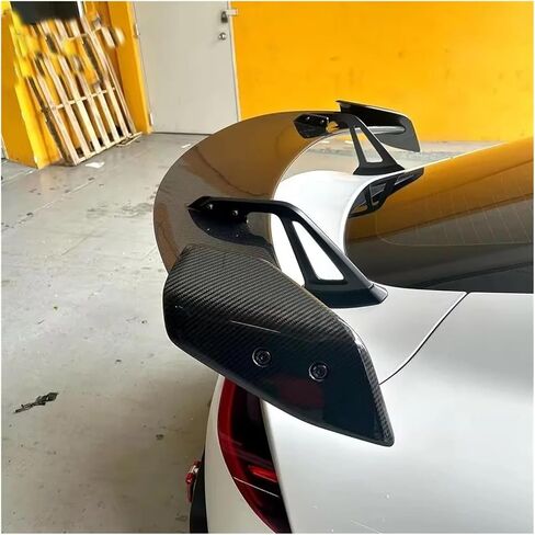 Wet Carbon Fiber AD Style Rear Trunk Wing Compatible for Supra GR A90 A91 MKV Rear Wing in Kuwait