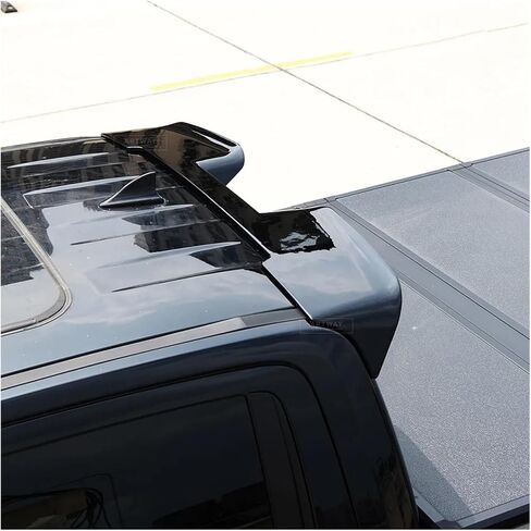 Install Upgraded Tail Wing Fixed Wind Wing Compatible With Ford Ranger T9 2023 2024 2025 Modified Rear Turbulence Top Wing Accessories in Kuwait