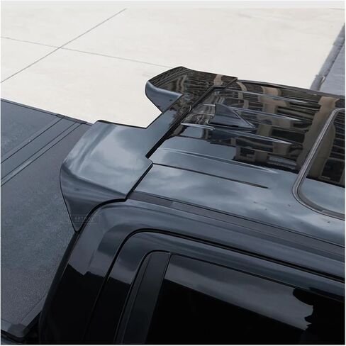 Install Upgraded Tail Wing Fixed Wind Wing Compatible With Ford Ranger T9 2023 2024 2025 Modified Rear Turbulence Top Wing Accessories in Kuwait