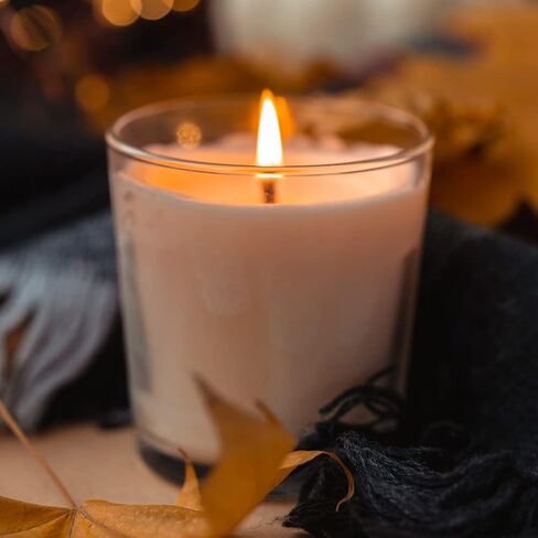 120Pcs Candle Wicks 15cm/5.9inch Set, 15cm Pre-Waxed Tabbed Cotton Wicks, 120Pcs Stickers and 2Pcs Wick Centering Device Holders for Candle Making in Kuwait