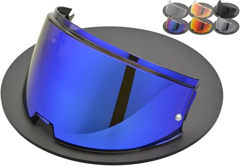 Compatible With LS2 Advant Modular Helmet Visor FF906 Advant Ready Outer Shield Motorcycle Outer Face Shield Replacement Accessories (Clear Revo Red) in Saudi Arabia