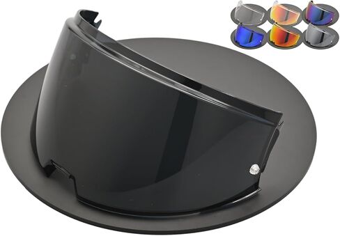 Compatible With LS2 Advant Modular Helmet Visor FF906 Advant Ready Outer Shield Motorcycle Outer Face Shield Replacement Accessories (Clear Revo Red) in Saudi Arabia