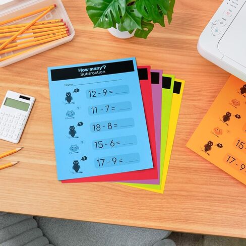Astrobrights Colored Paper, Classic Assortment, 6-Colors, 24 lb./89 gsm, 8.5" x 11", 270 Sheets, Acid‑Free, Lignin‑Free, Perfect for School, Office & DIY (92064) in Kuwait