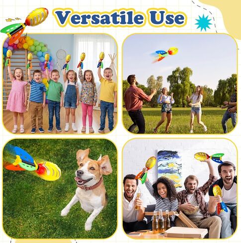 24 Pack Foam Missile Footballs with Aerodynamic Tails, 9 in Soft Foam Sports Football, Safe Throwing Ball Toys for Kids Dog Outdoor Game Backyard Beach Pool Play in Kuwait