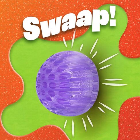 Nickelodeon Gak Splat 2 كرات + 1 كرة قدم رياضية، حزمة من 3 قطع، رمي، التقاط، لعب! in Kuwait
