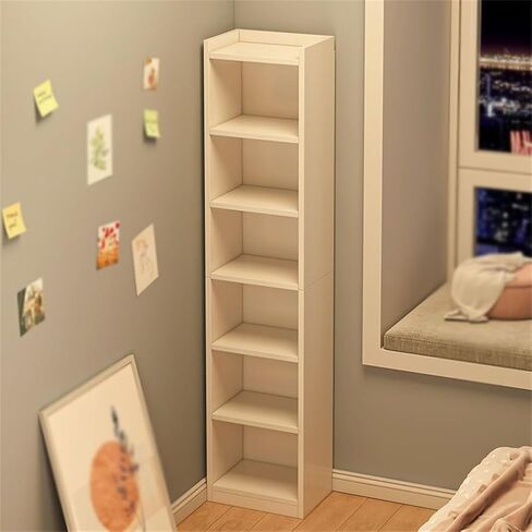 Sandwich Bookshelf Home Storage Shelf Floor to Ceiling Bedroom Cabinet in Kuwait