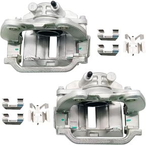 2 Pcs Front Brake Caliper w/Bracket Fit for 2008-2020 Cadillac Escalade, 2008-2020 Chevy GMC Avalanche Silverado 1500 Express Suburban Tahoe Sierra Yukon, Replace for 18B4918A 18B4919A in Saudi Arabia