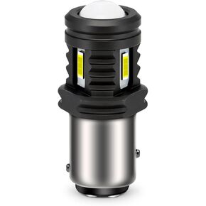 لمبة LED BAY15D 1157 مع شعاع منخفض عالي، 10-24 فولت في Canbus خالية من الأخطاء، فائقة السطوع 6000K أبيض، للمصابيح العكسية وDRL، بديلة لـ 2057 2357 7528 (عبوة واحدة) in Kuwait