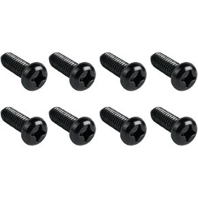 8PCS M6-1.0 x 16mm Car License Plate Screws,Stainless Steel Cars License Plate Bolts Screws as Replacement Parts,Pan Head Cars Licence Plates Screw Set Car Accessories (M6-1.0 * 16mm) in Kuwait