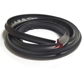 1.8M Windshield Rubber Seal Front Rear Windshield Sunroof Seal Strips Dustproof Sealing Strip Wiper Cover Rubber Trim Waterproof in Saudi Arabia