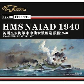 花田制造 FLYHAWK Model FH1112 HMS Naiad 1940 1/700 Plastic Model UNASSEMBLED Model KIT in Saudi Arabia