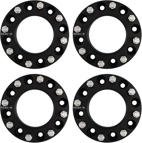 maXpeedingrods 8x180mm Wheel Spacers 2" for Chevy Silverado GMC Sierra 2500 3500 HD 2011-2024, 124.1mm Hub Bore M14x1.5 Studs in Kuwait