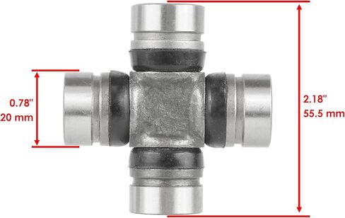 Caltric Front Propeller Shaft Yoke Compatible with Suzuki KingQuad 400 LT-F400F 2008 2009-2020 in Kuwait