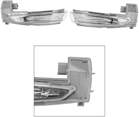Mirror Turn Signal Rearview Mirrors Indicator 6325J4 4068916 6325J5 6202869 For Peugeot 508 508SW in Kuwait