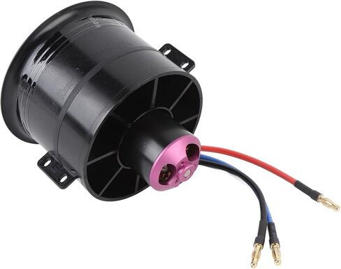 Drfeify 80mm EDF Ducted Fan 12 Blades، 6S 2000KV، 7.56lbs Thrust لطائرات RC in Kuwait