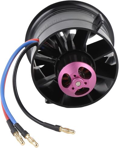 Drfeify 80mm EDF Ducted Fan 12 Blades، 6S 2000KV، 7.56lbs Thrust لطائرات RC in Kuwait