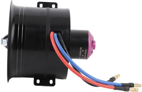 Drfeify 80mm EDF Ducted Fan 12 Blades، 6S 2000KV، 7.56lbs Thrust لطائرات RC in Kuwait