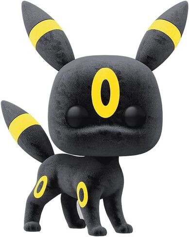 Funko Pop! Games: Pokemon - Umbreon (Flocked) Limited Edition Exclusive Vinyl Figure Collectibles Bundled with Box Protector in Kuwait