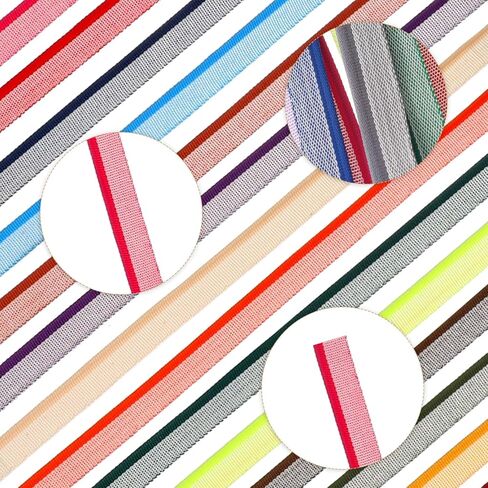 24 Pcs Book Binding Endbands 12 Inch 24 Colors Cotton Book Headband Materials Kit Cotton Books Decor Ribbon for Decor, Bookbinding in Kuwait