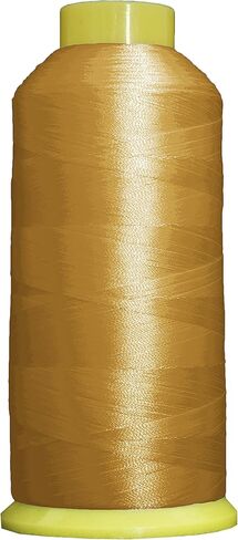 Threadart High-Speed Commercial Grade 5000M Polyester Machine Embroidery Thread | High Tenacity Trilobal 40wt | Zero Thread Breaks | 5500 yds Compatible w/Brother Bernina etc| Burgundy No. 396 in Kuwait
