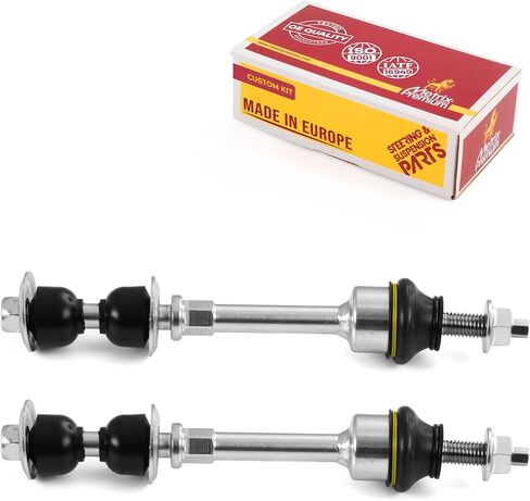 صنع في أوروبا - Metrix Premium قطعتان من وصلات تثبيت قضيب التأرجح الأمامي K80338 تناسب 2008 Ford F-150 AWD، 2005-2008 Ford F-150 4WD، 2006-2008 Lincoln Mark LT 4WD in Saudi Arabia