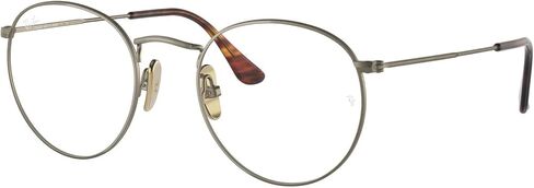 Ray-Ban Rx8247v Round Titanium Prescription Eyewear Frames in Saudi Arabia