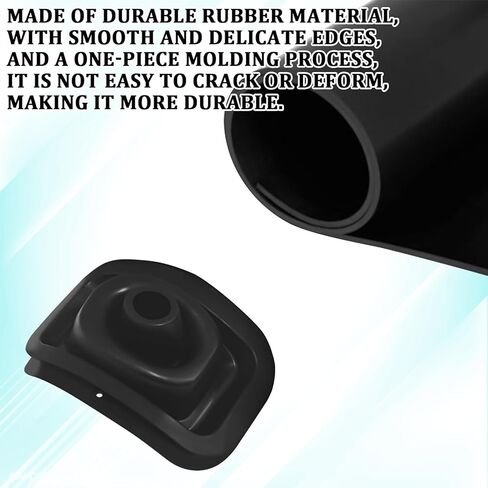 1PC Shifter Boot 26093753 47106 Shifter Lever Handle Boot Seal for 2000-2006 Chevy GMC Sierra Suburban Yukon، مقاوم للخدش ومقاوم للماء، أحذية مقبض ناقل الحركة استبدال الختم (أسود) in Kuwait