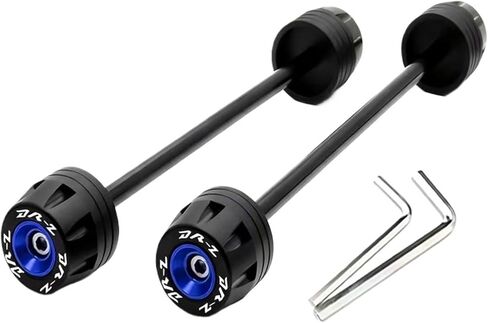 Rear Front Axle Fork Crash Slider Motorbike Wheel Protector Compatible with DRZ DRZ400SM DRZ400S DRZ400SE 2000-2025(Red) in Saudi Arabia