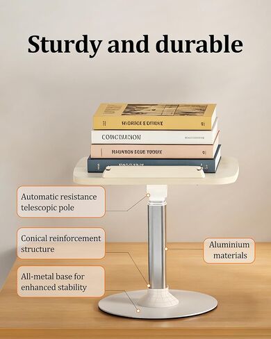 حامل قراءة للأطفال 2 في 1 للكتب والأجهزة اللوحية، حامل كتب بارتفاع زاوية قابل للتعديل مع مشبك كتب، حامل كتب مريح صديق للأطفال للأطفال الصغار، حامل كمبيوتر محمول للأريكة والسرير والسيارة in Kuwait