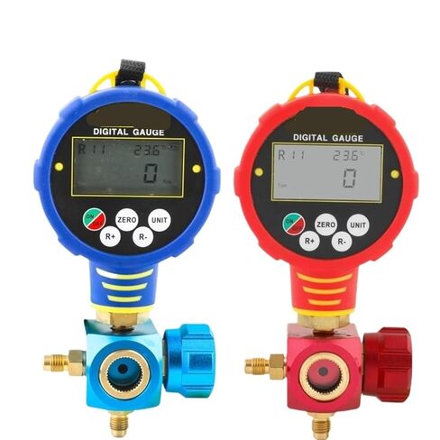 1pcs WK-6881H/L WK-6881HC/LC Single Meter Digital Display Electronic Air Conditioner Refrigerant Pressure Gauge(WK-6881H) in Kuwait
