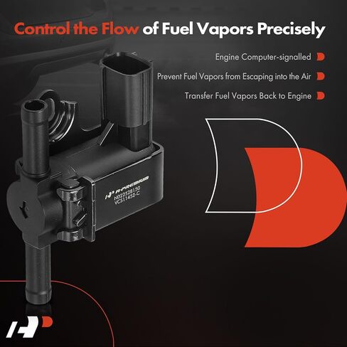 A-Premium EVAP Vapor Canister Purge and Vent Valve Solenoid Set متوافق مع Honda Civic 2001-2003 L4 1.7L in Kuwait