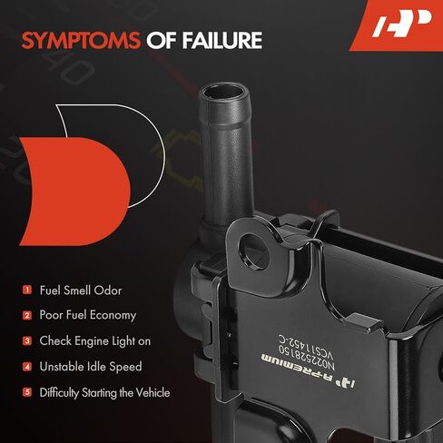 A-Premium EVAP Vapor Canister Purge and Vent Valve Solenoid Set متوافق مع Honda Civic 2001-2003 L4 1.7L in Kuwait
