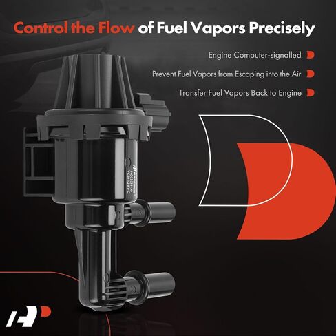 A-Premium EVAP Vapor Canister Purge and Vent Valve Solenoid Set متوافق مع Ford Focus 2009-2011 L4 2.0L & Lincoln MKT 2010-2012 V6 3.7L in Kuwait