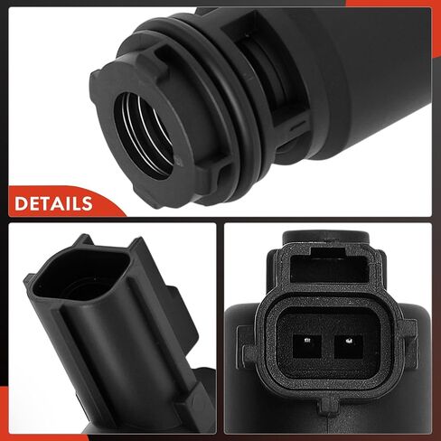 A-Premium EVAP Vapor Canister Purge and Vent Valve Solenoid Set متوافق مع Ford Focus 2009-2011 L4 2.0L & Lincoln MKT 2010-2012 V6 3.7L in Kuwait