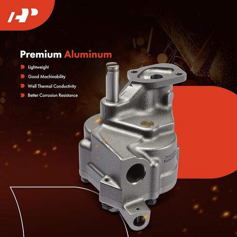 A-Premium High Volume Oil Pump for 4.3L 4.4L 4.6L 5.0L 5.3L 5.7L 6.6L Compatible with Chevrolet Malibu, Impala, Tahoe, Camaro, Suburban, Corvette, Blazer, Caprice, C10 C1500 C2500 Suburban & GMC Yukon in Kuwait