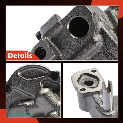 A-Premium High Volume Oil Pump for 4.3L 4.4L 4.6L 5.0L 5.3L 5.7L 6.6L Compatible with Chevrolet Malibu, Impala, Tahoe, Camaro, Suburban, Corvette, Blazer, Caprice, C10 C1500 C2500 Suburban & GMC Yukon in Kuwait