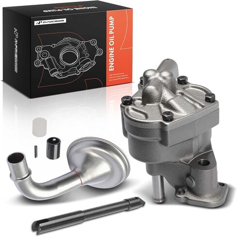 A-Premium High Volume Oil Pump for 4.3L 4.4L 4.6L 5.0L 5.3L 5.7L 6.6L Compatible with Chevrolet Malibu, Impala, Tahoe, Camaro, Suburban, Corvette, Blazer, Caprice, C10 C1500 C2500 Suburban & GMC Yukon in Kuwait